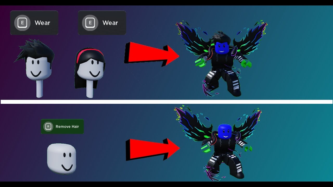 It seems Roblox has uploaded 3 hairs which morph to fit the head