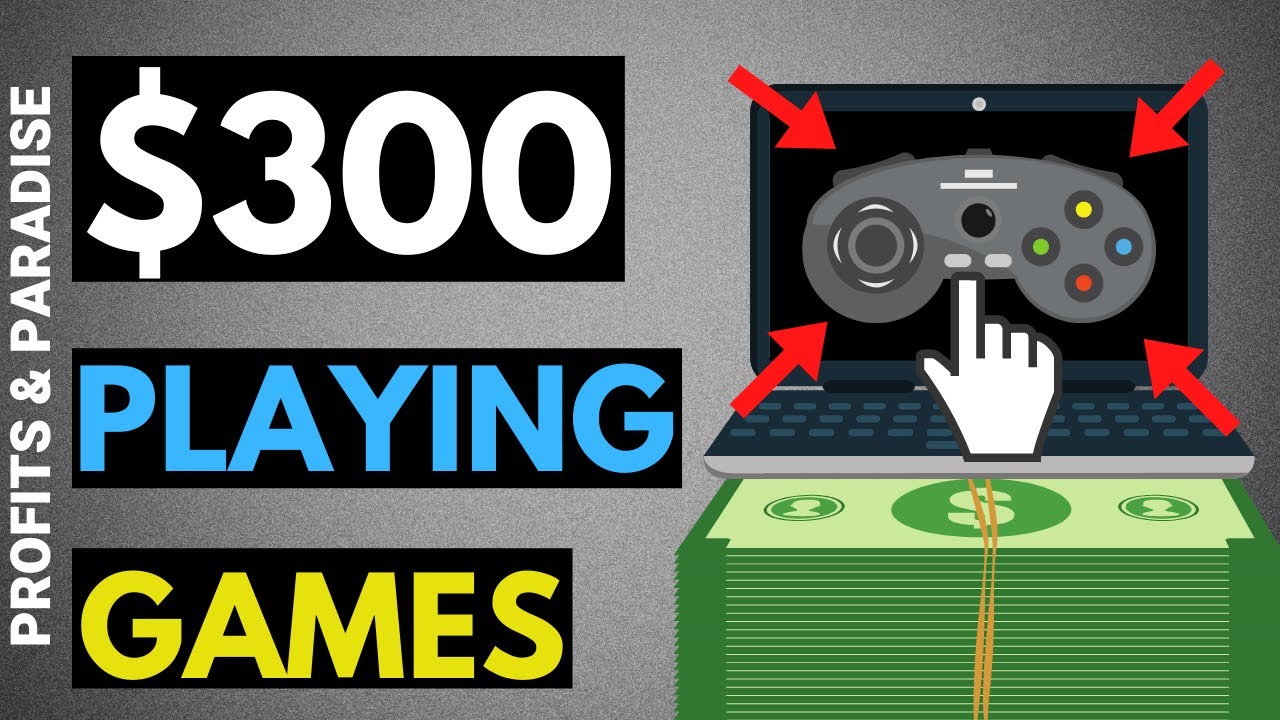 Make money playing games on pc