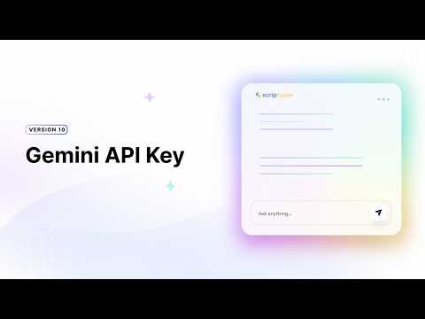 Scriptcase 10 - Gemini API Key