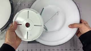 Famous Matane 2 Pack 12 inch LED Flush Mount Ceiling Light Fixture Review, super thin, easy to install and Profile