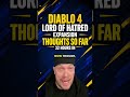 Diablo 4 Expansion is Actually GOOD?! | Thoughts So Far (32 Hours In)