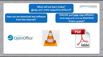 Class 2 Internet 1 - Learn computers - Computer Education Online & Free (In Tamil)