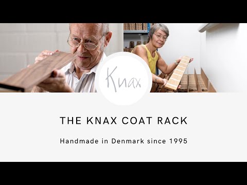 KNAX coat hook rack by LoCa Denmark. Minimalistic Danish Design.