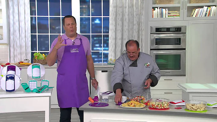 Genius 16 cup Salad Chopper with David Venable