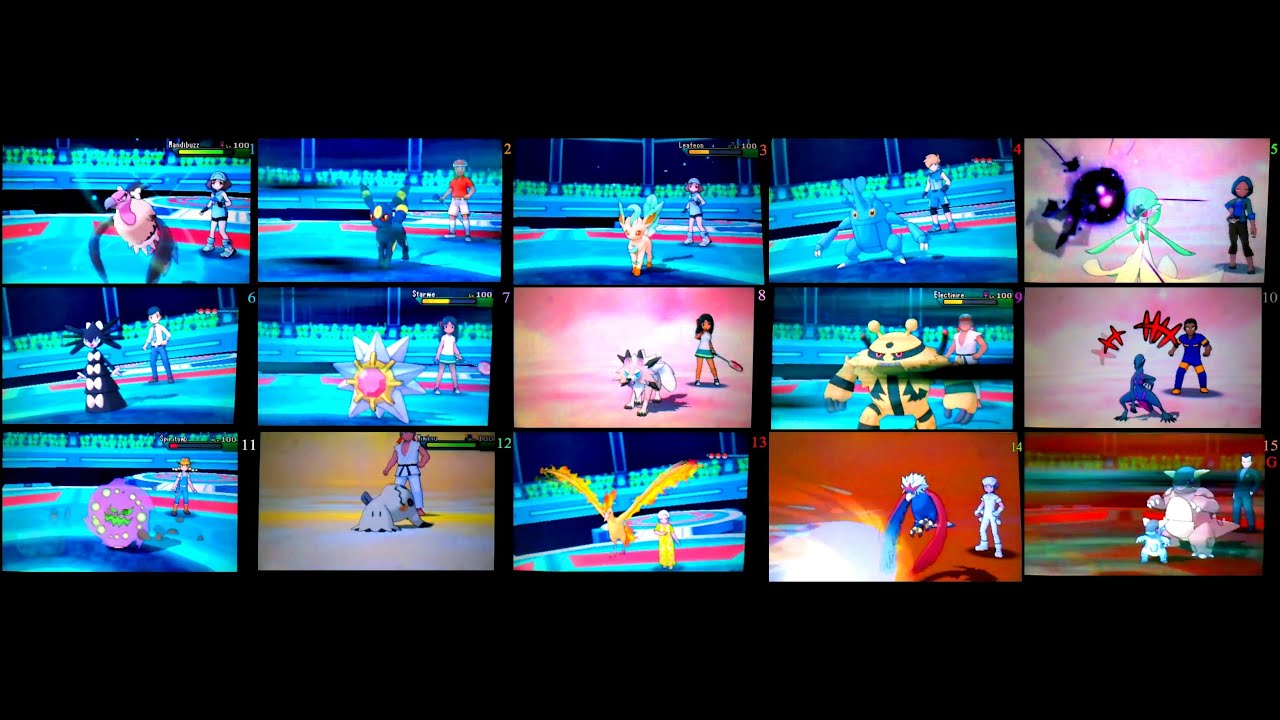 Ultra Moon-Battle Agency-TJ's Run-Grade 50ᴿ²