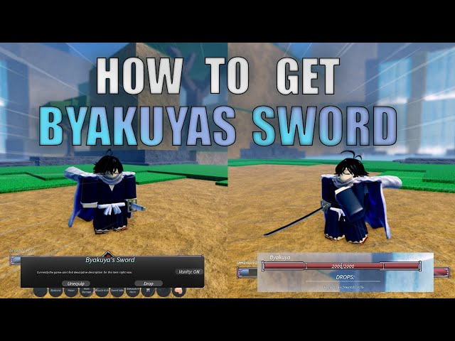 How To Get Byakuyas Sword [Project Mugetsu] 