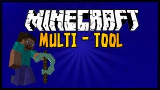 Minecraft Mod Spotlight - Multi Tool Mod 1.16 - AMAZING MUTI TOOL WEAPON !!