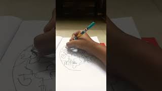 drawing wikipedia logo