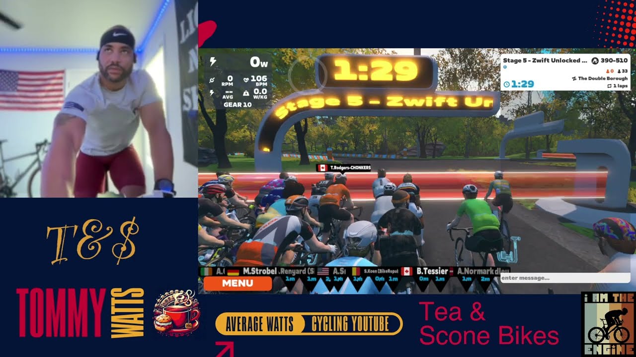 Zwift Unlocked - Stage 5 (B) 350-510: The Double Borough