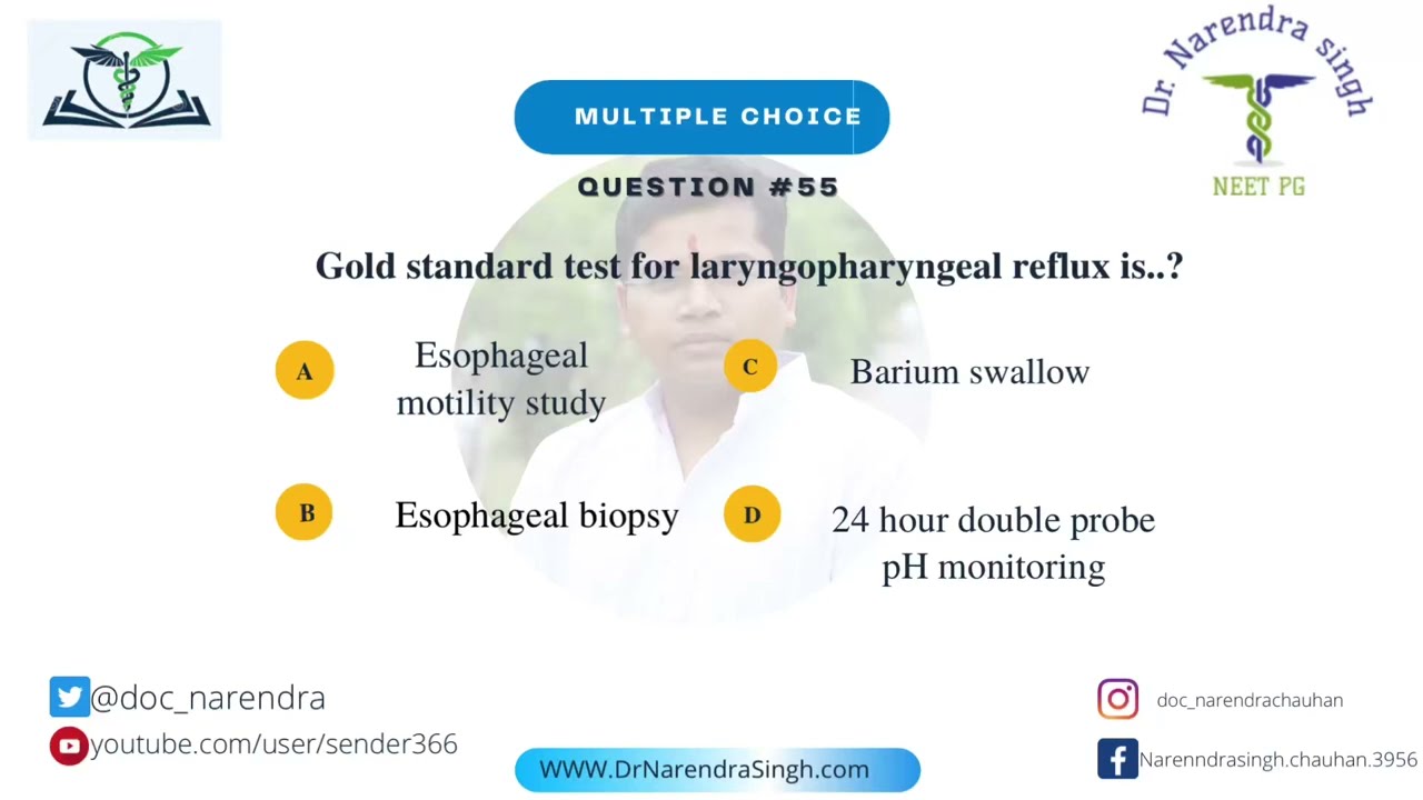 MOST IMPORTANT MCQ:55 /NEETPG2023/ DNBCET/ INICET/ INEXT /FMGE/ MEDICAL/ENTMCQ