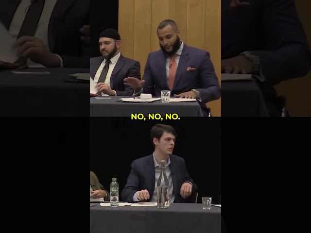 Shortest Muslim/Atheist Debate class=