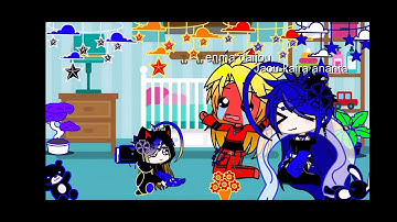 "say dada! " yokai watch shadowside kaira x enma family! gacha neon!