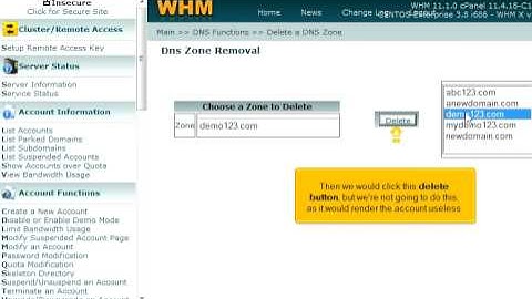 How to edit DNS in WHM - Reseller Hosting