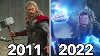 Evolution of Thor Movies \& TV 1988 - 2022 | Movies Studio