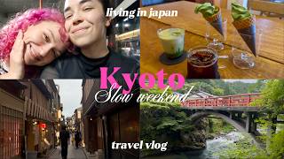 Kyoto vlog ☆ slow travel, cafés & riverside A Slow Day In Kyoto Café Thrifting And Journals Travel Vlog