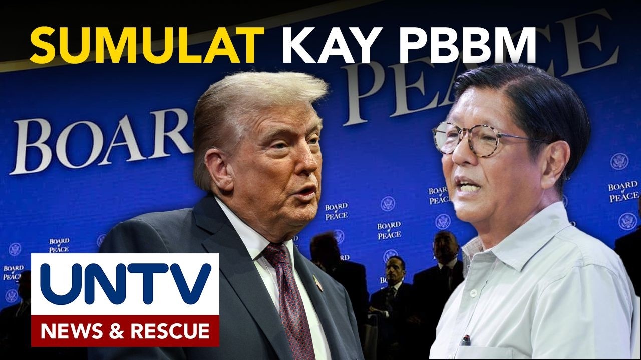 US Pres. Donald Trump, nagpadala ng sulat para kay Pang. Bongbong Marcos