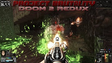 Project Brutality 3.0 (Doom 3 Textures) | Doom 2 REDUX - MAP11 | 4K/60