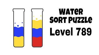 Water Sort Puzzle Level 789
