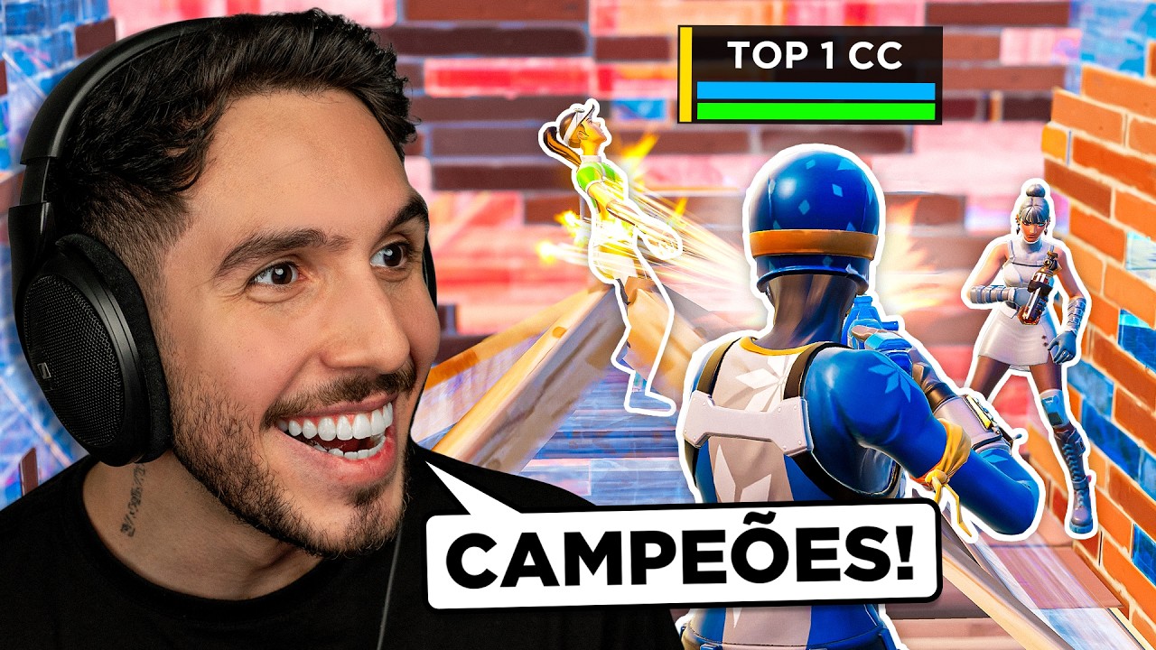 Eles pegaram TOP 1 na ÚLTIMA Cash Cup DUOS da season 💸