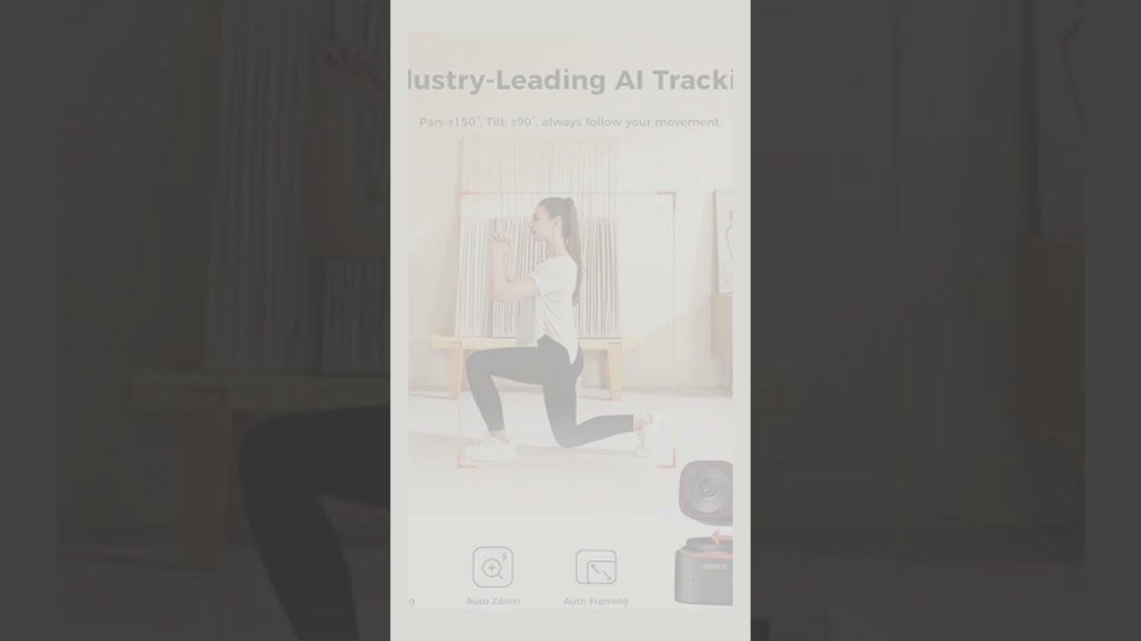 OBSBOT Tiny 2 Lite 4K Webcam AI Powered Streaming Video Calls 