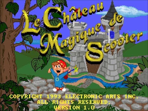 Le Chateau Magique de Scooter/Scooter's Magic Castle - Intro  FR (Roland MT-32) - MS-DOS Game