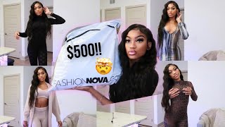 HUGE $500 FASHION NOVA TRY-ON HAUL 2022 | Nikki Rose