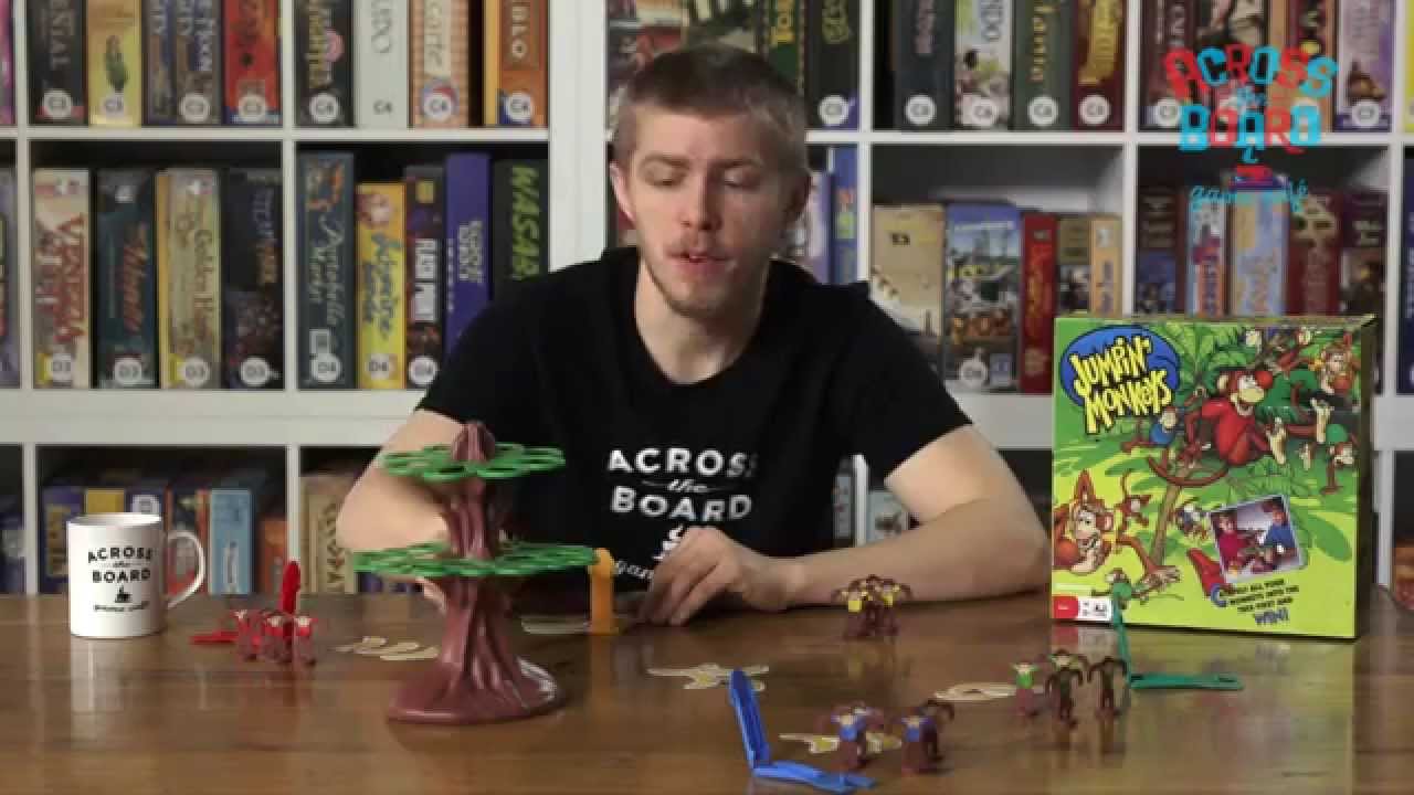 Jumpin Monkeys At Across the Board Game Café For Retro Month - YouTube
