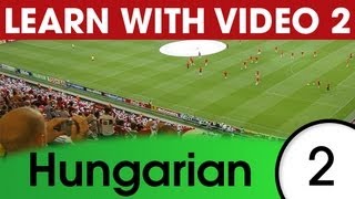 ⁣Learn Hungarian Vocabulary with Pictures and Video - Relaxing in the Evening with Hungarian