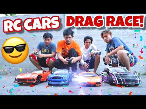 RC CARS DRAG RACE!!!