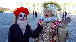 ASI REACCIONAN en RUSIA al VER LA CATRINA | QUE SABEN RUSOS sobre EL DIA DE MUERTOS en MÉXICO 2022