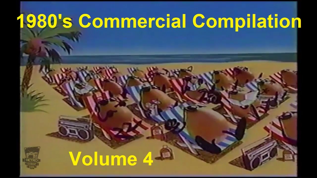 1980s TV Commercial Compilation Volume 4.