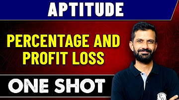 Aptitude | Percentage and Profit Loss in One Shot | GATE 2023