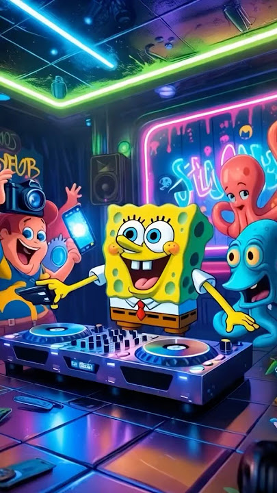 Sponge bob Vs Dj #spongebob