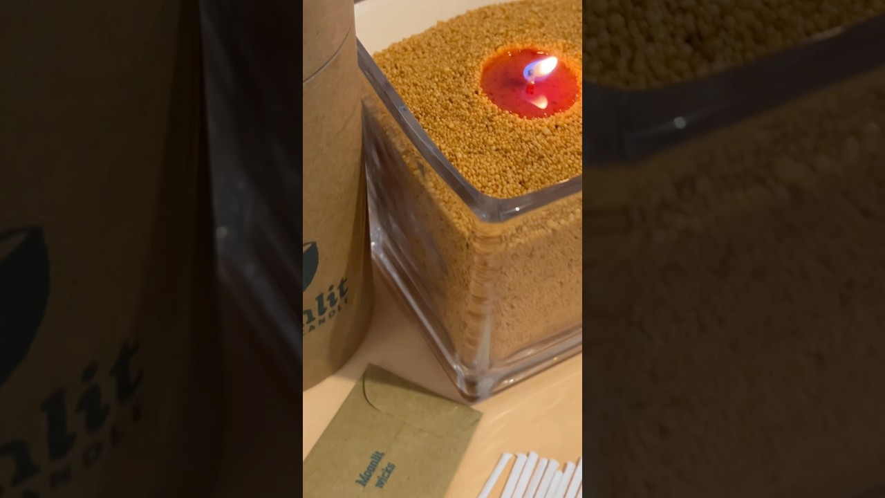 Dark pumpkin | Moonlit Pearled Candle PH