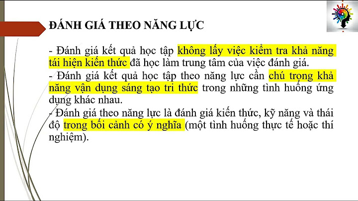 Đánh giá kiến thức là gì