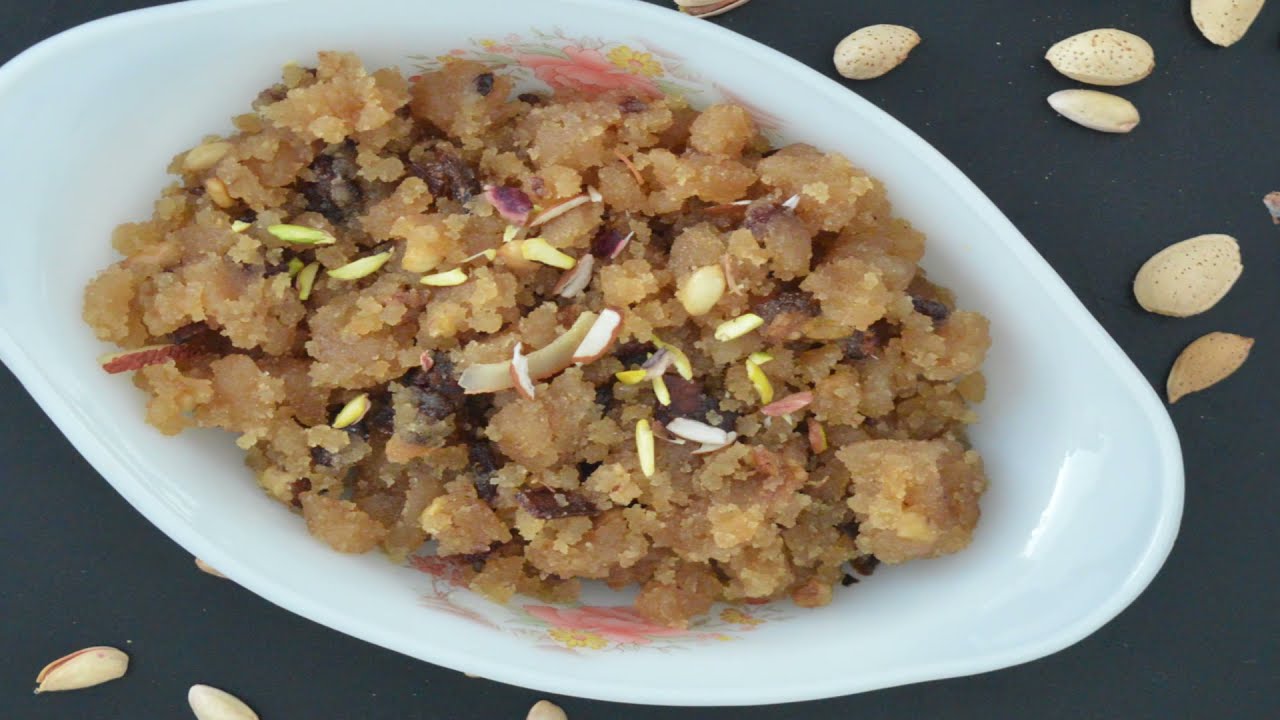 SUJI KA HALWA RECIPE BY MENU BITE KITCHEN