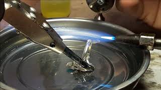 How to Size or Solder a Silver ring without Damaging the gemstone Tutorial screenshot 3