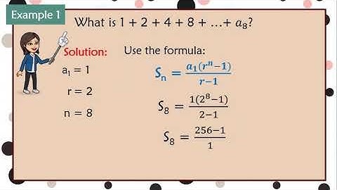 finite and infinite geometric series