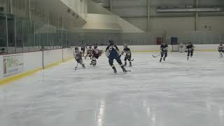Brody gets the extra effort award goal.