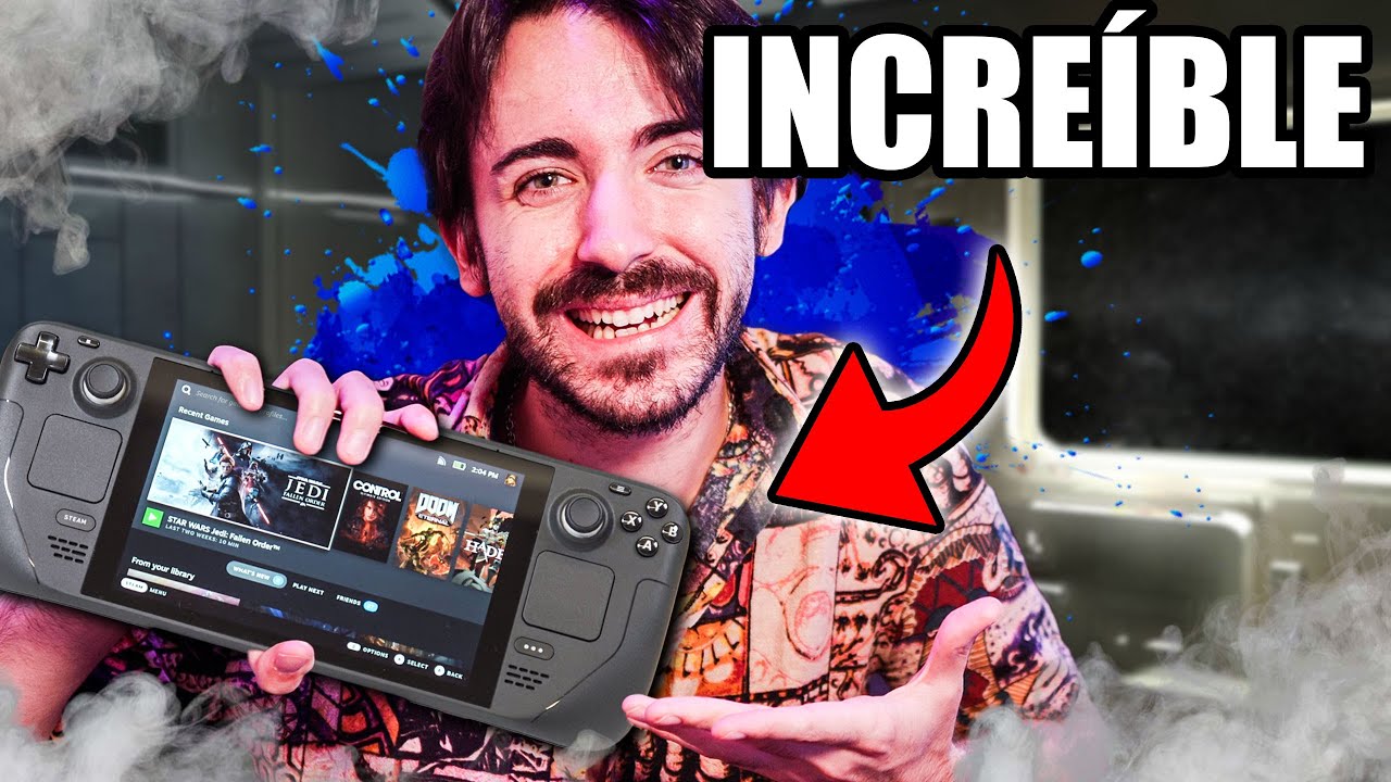 ASÍ ES STEAM DECK: Primeras Impresiones 😱 Pruebas, Gráficos, Potencia, Gameplay, Precios y JUEGOS