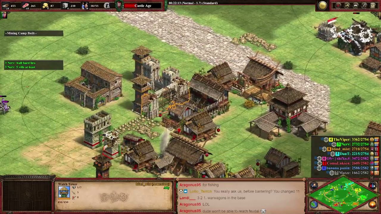 4v4 RF Kataparuto Trebuchets are Amazing !