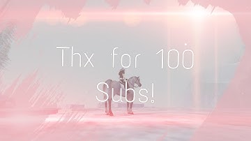[SSO] Thanks for 100 Subs!