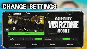 Warzone Mobile Best Settings for Mid Range Android device, Optimise Graphics high FPS, no lagg