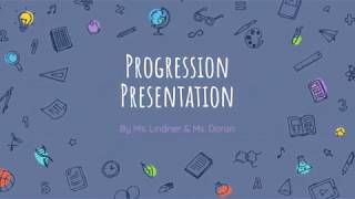 Standards Progression Project (CIED 3123, Spring 2020)