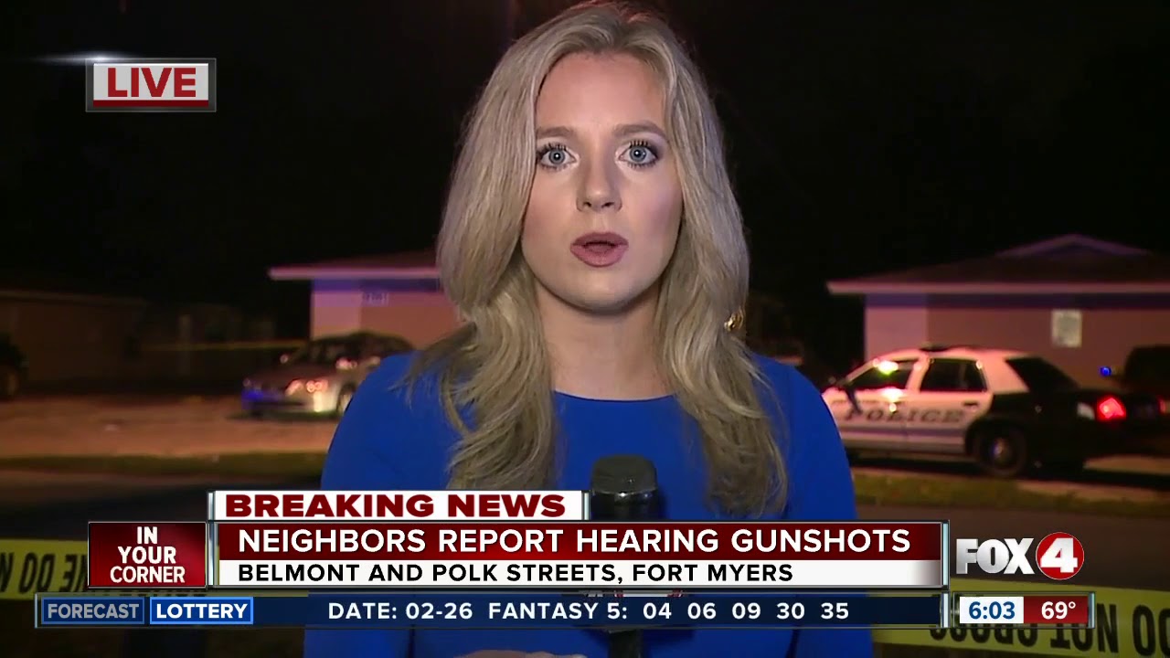 Shots fired investigation in Fort Myers early Tuesday - YouTube