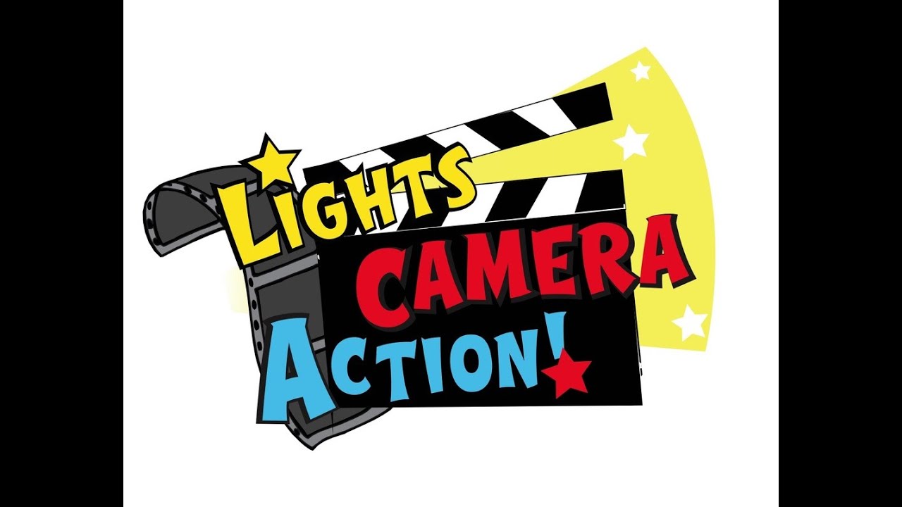 clipart lights camera action - photo #6