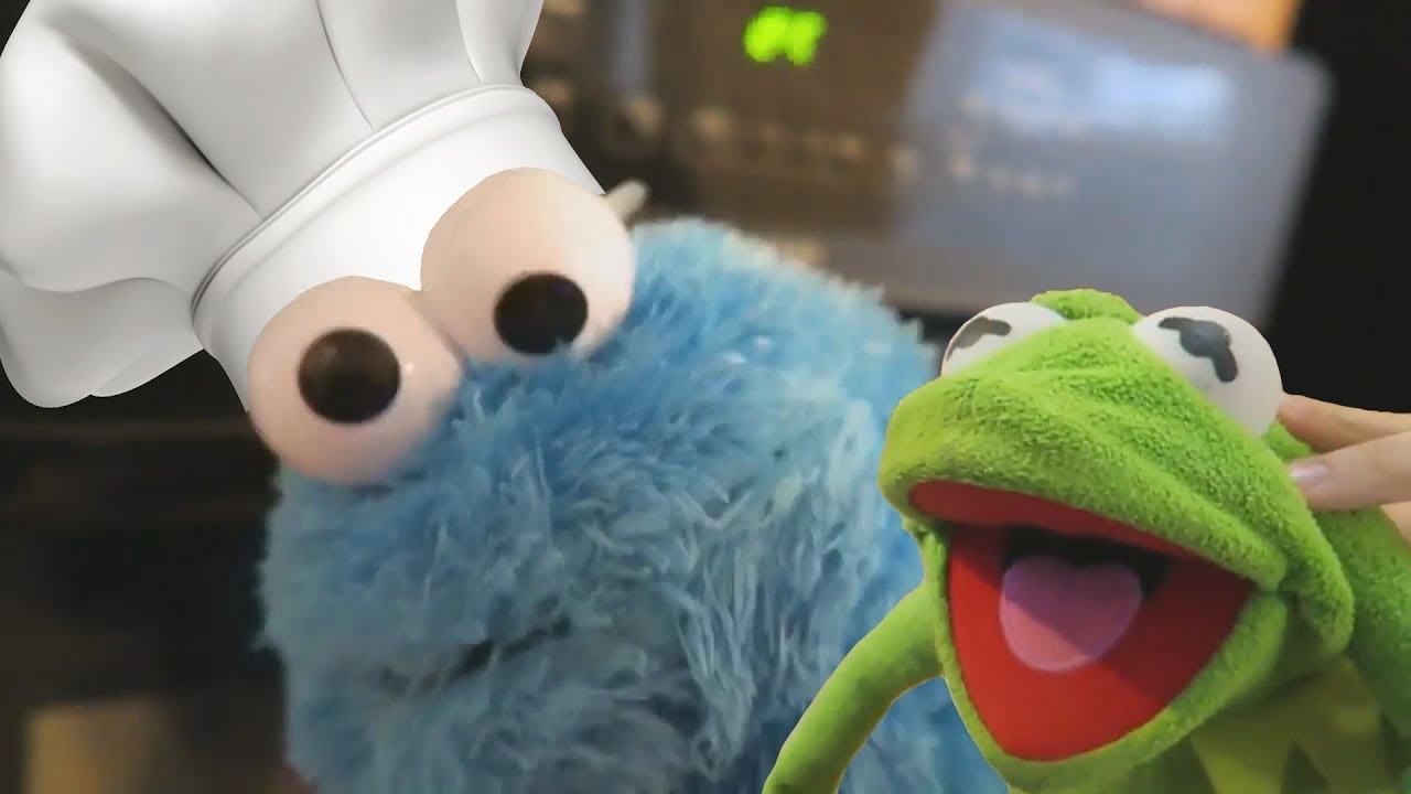 {YTP} Cookie Monster cooks Himself YouTube