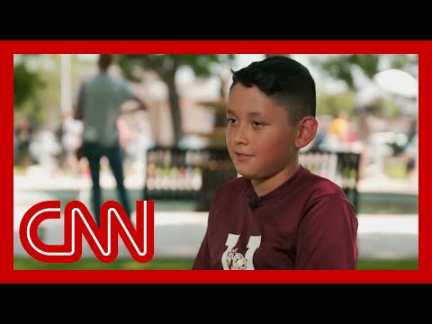 10-year-old survivor says 'almost all' of his friends died in the shooting.