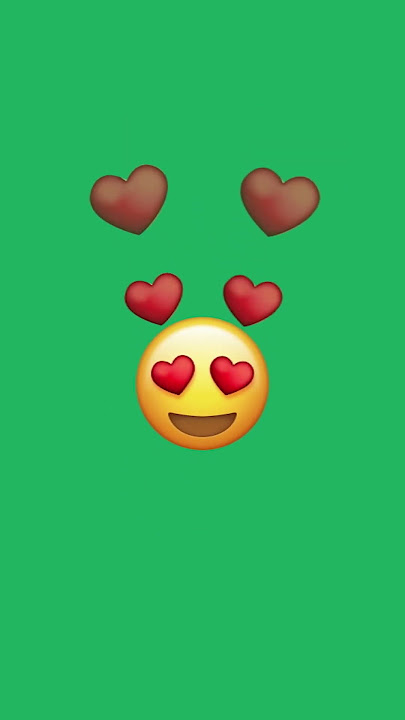 Love Emoji green screen | Animated Emoji #humloart