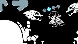 Sans Strongest Attack ( FNF Indie Cross Fan-Animation )